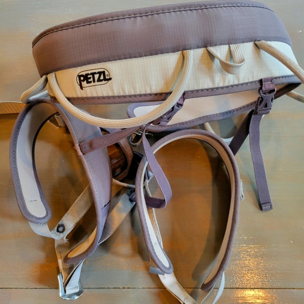 Petzl corax climbing harness like new